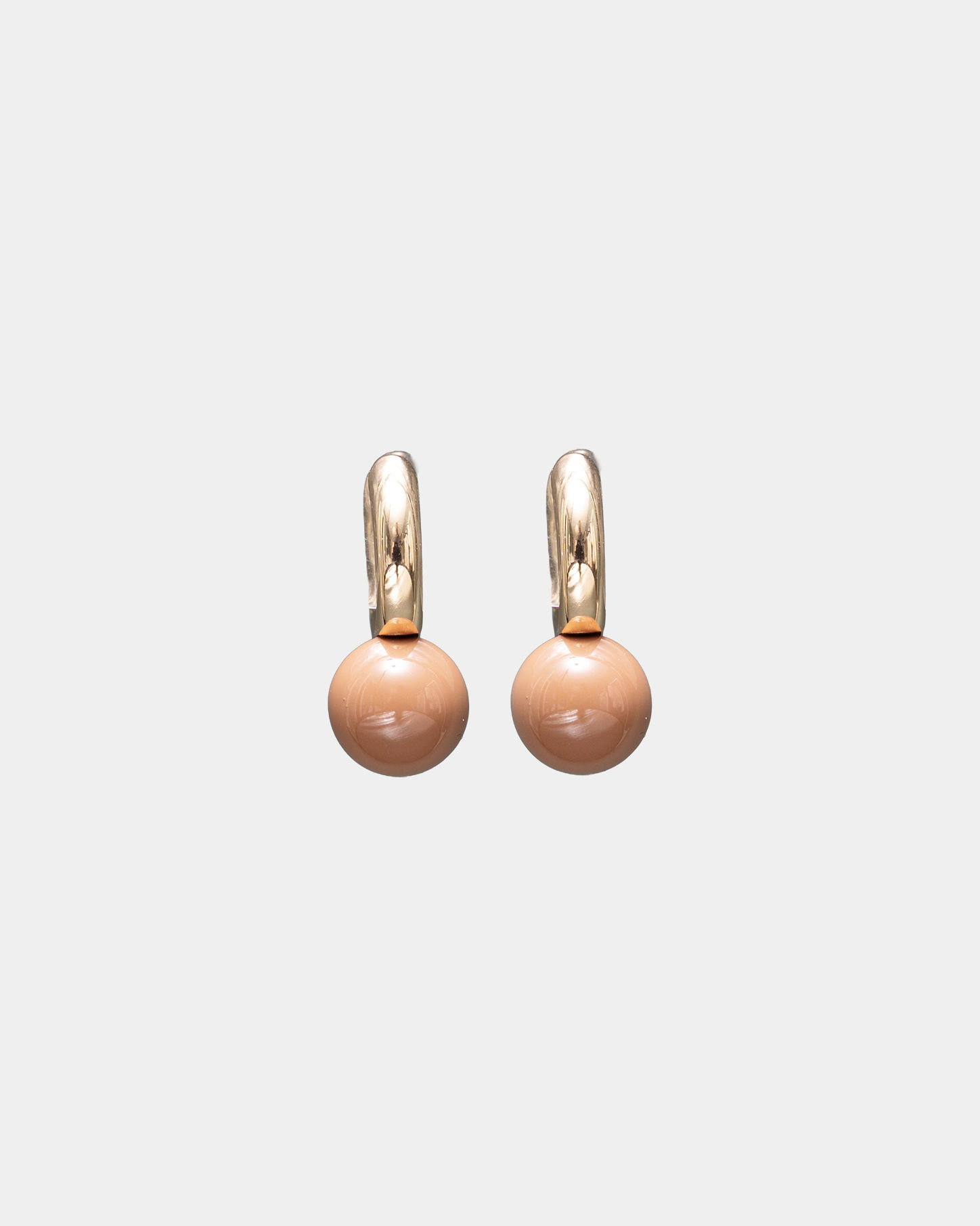 Amelie pearl hoops