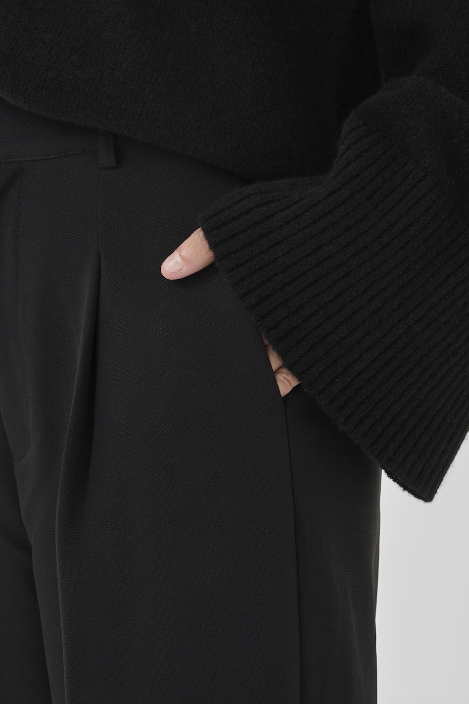 The Tailored High Pant Black