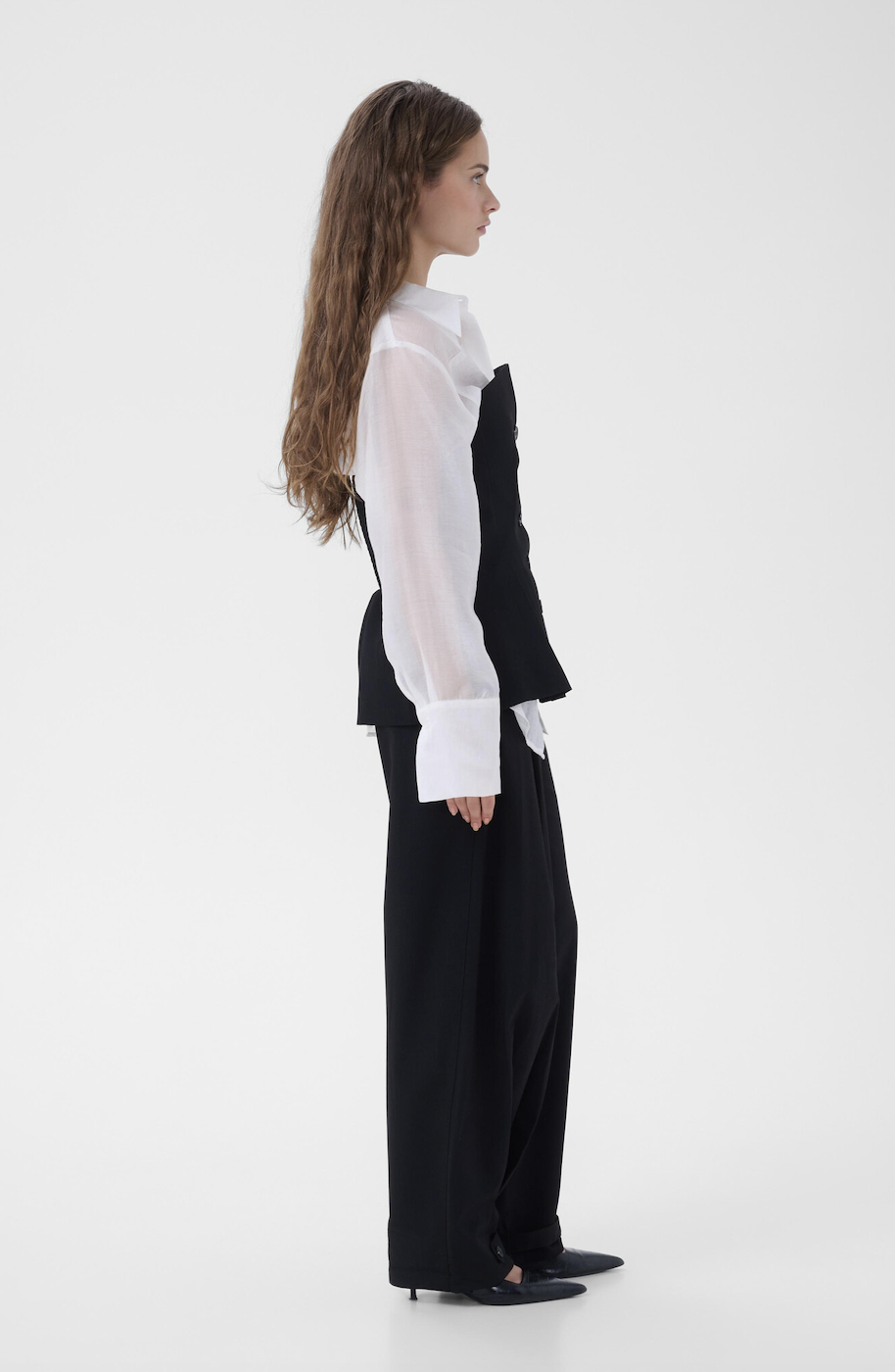 Evelina Barrel Pants Long