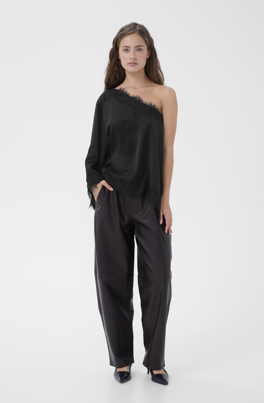 Brenda Asymmetric Blouse