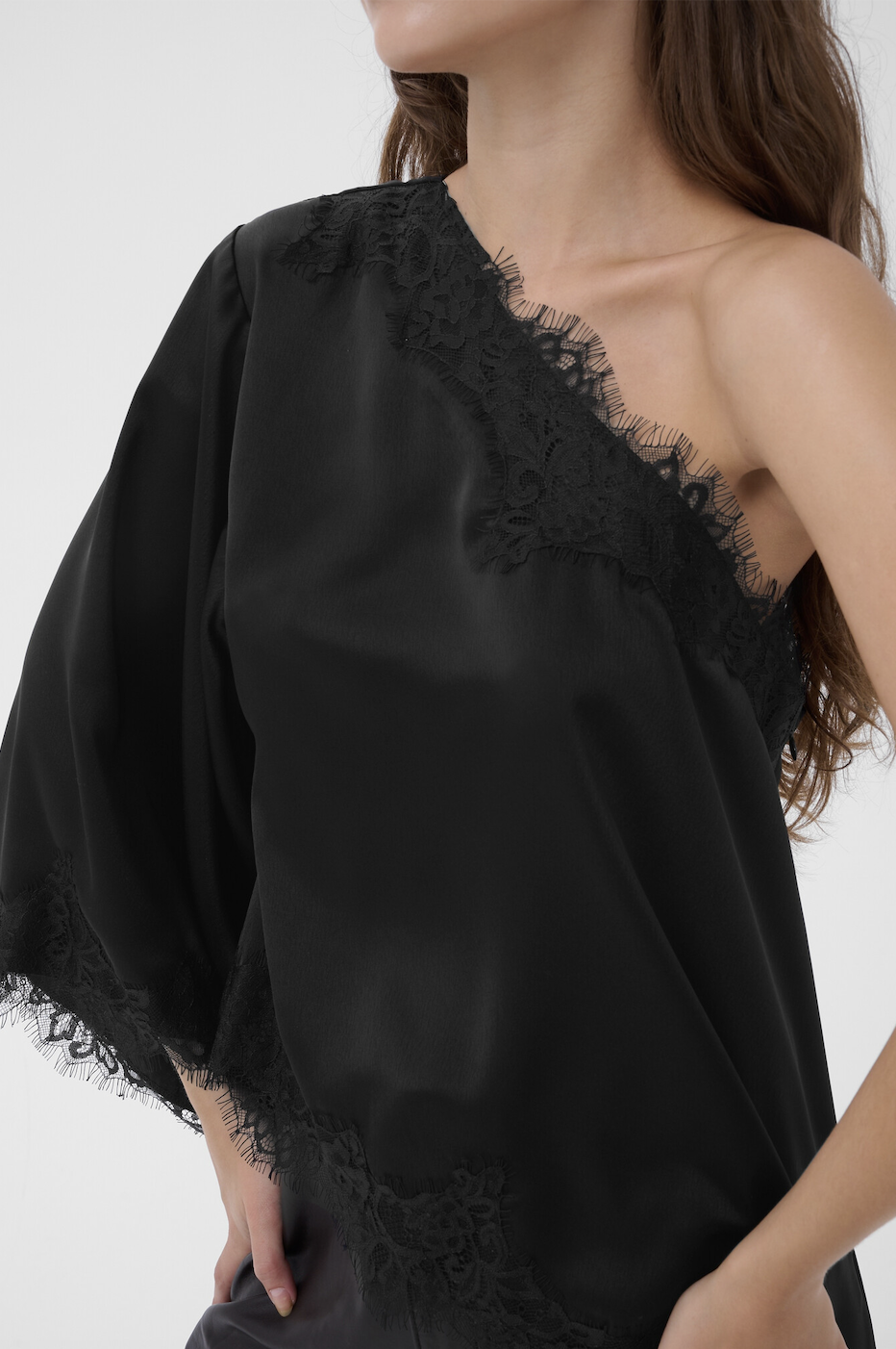Brenda Asymmetric Blouse