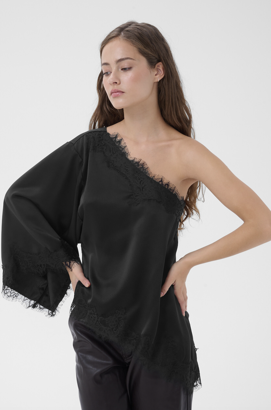Brenda Asymmetric Blouse