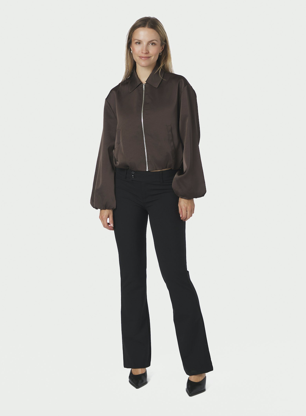 Denielle Heavy Sateen Jacket