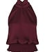 Jos Drapy Satin Top