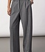 Jacky Pleat Pant Mid Grey