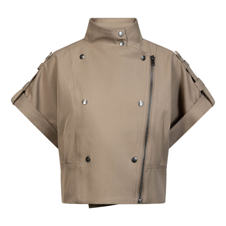 Luna Vest Taupe