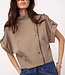 Luna Vest Taupe