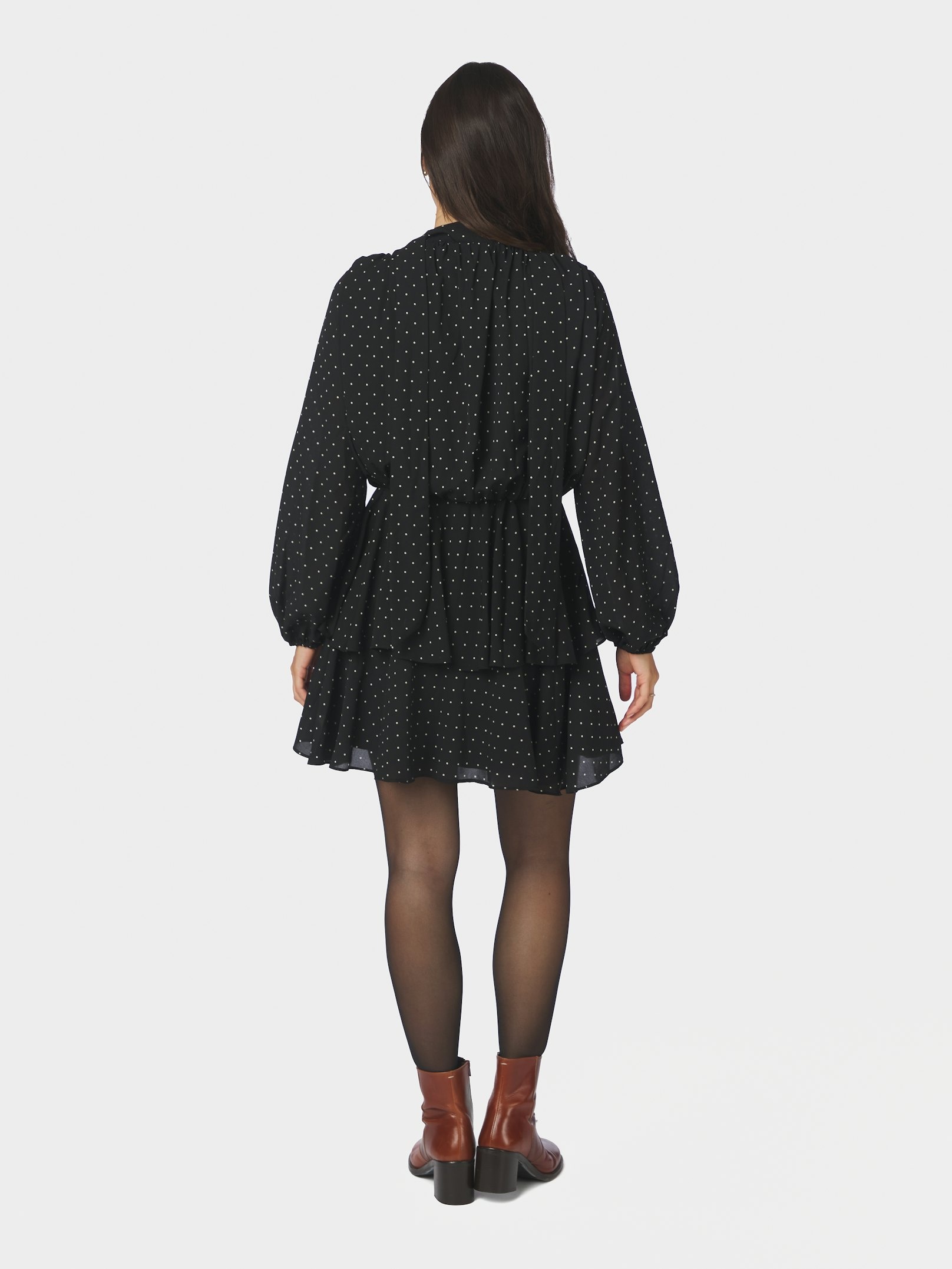 Nielle Dot Dress