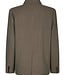 Nerine Pinstripe Blazer Dark Taupe