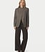 Nerine Pinstripe Blazer Dark Taupe