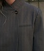 Nerine Pinstripe Blazer Dark Taupe