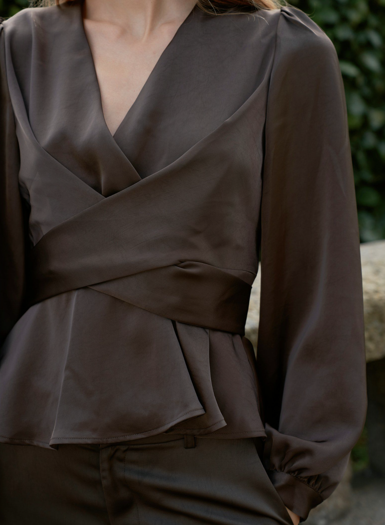 Rista Heavy Sateen Blouse