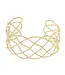Geweven bangle met textuur