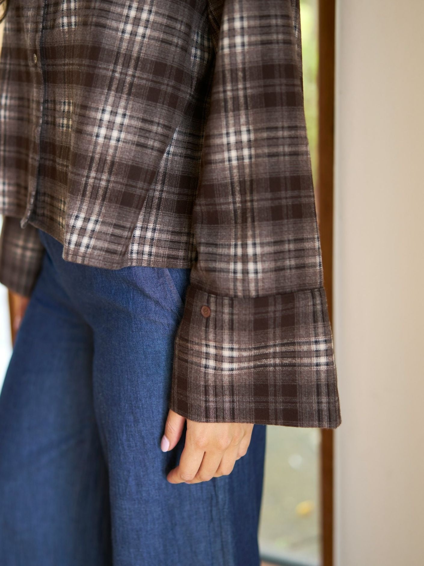 Jaylin Flannel Check Shirt