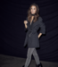 Smokey Check Oversize Belt Blazer