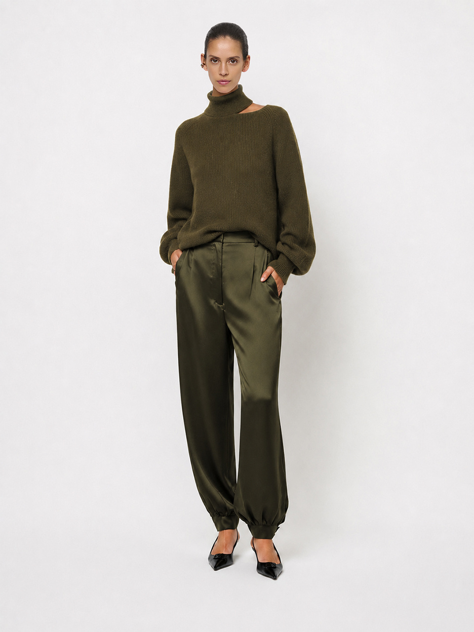 Marenna asymetrical  sweater