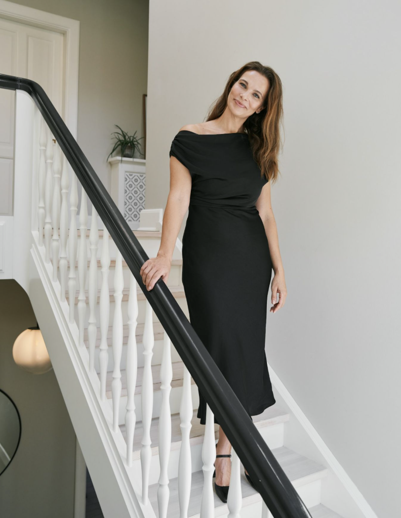 Lilith Heavy Sateen Dress