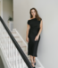 Lilith Heavy Sateen Dress