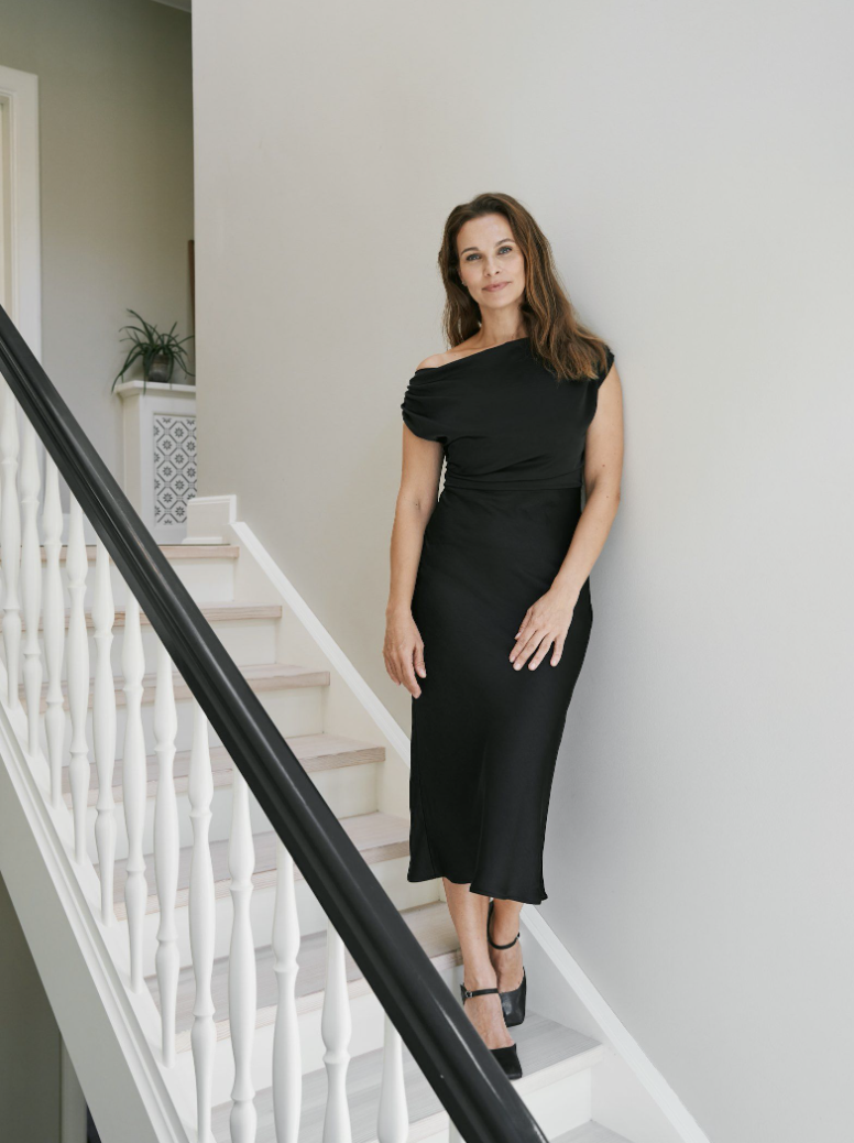 Lilith Heavy Sateen Dress