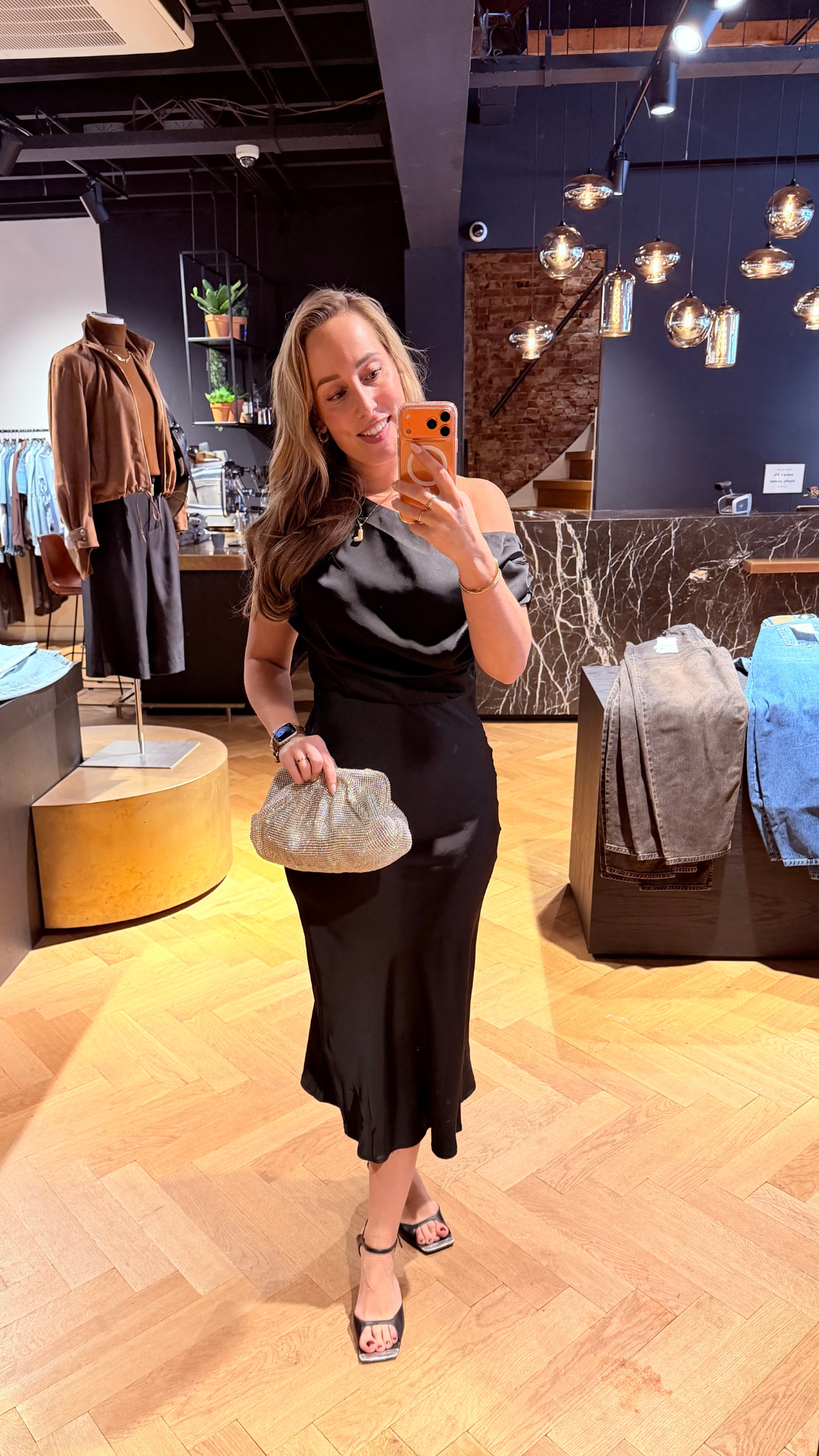 Lilith Heavy Sateen Dress