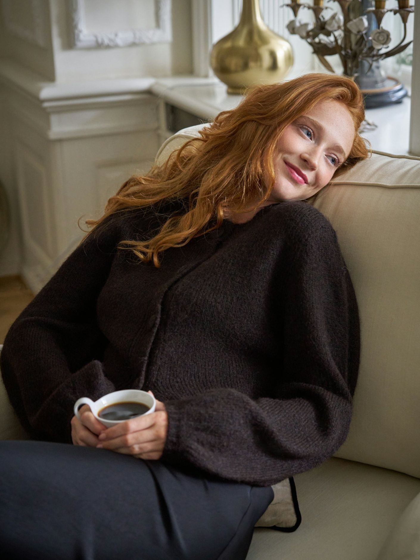 Gio Fluffy Knit Cardigan