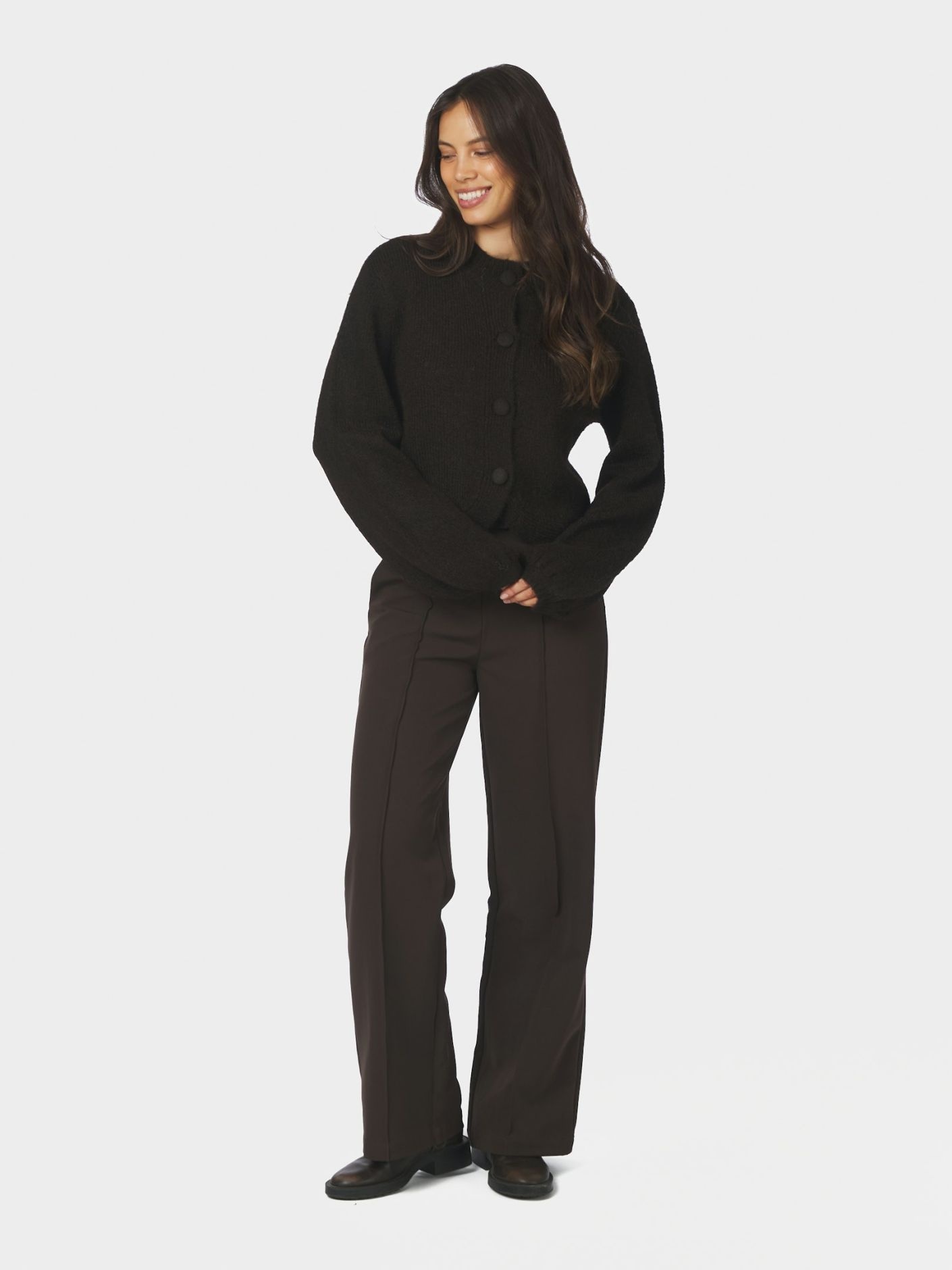 Gio Fluffy Knit Cardigan