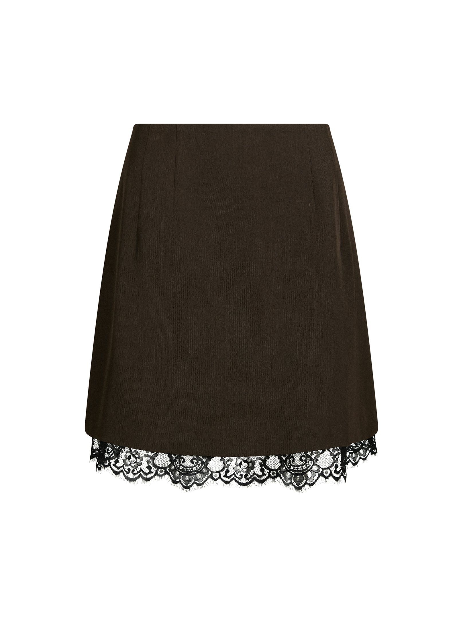 Brigitte Structure Lace Skirt