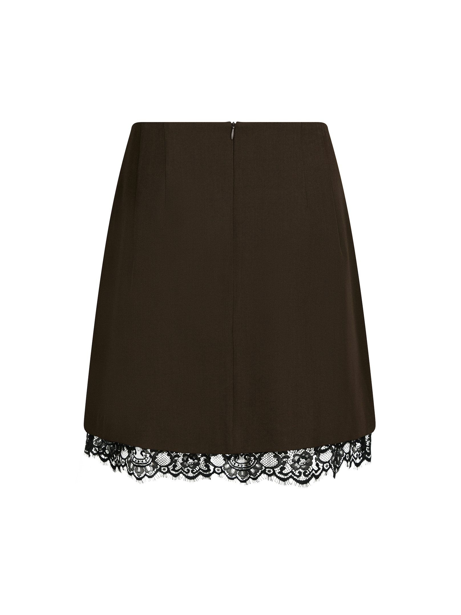 Brigitte Structure Lace Skirt