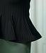 Wallina Peplum Knit Blouse