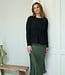Wallina Peplum Knit Blouse