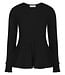 Wallina Peplum Knit Blouse