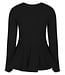 Wallina Peplum Knit Blouse