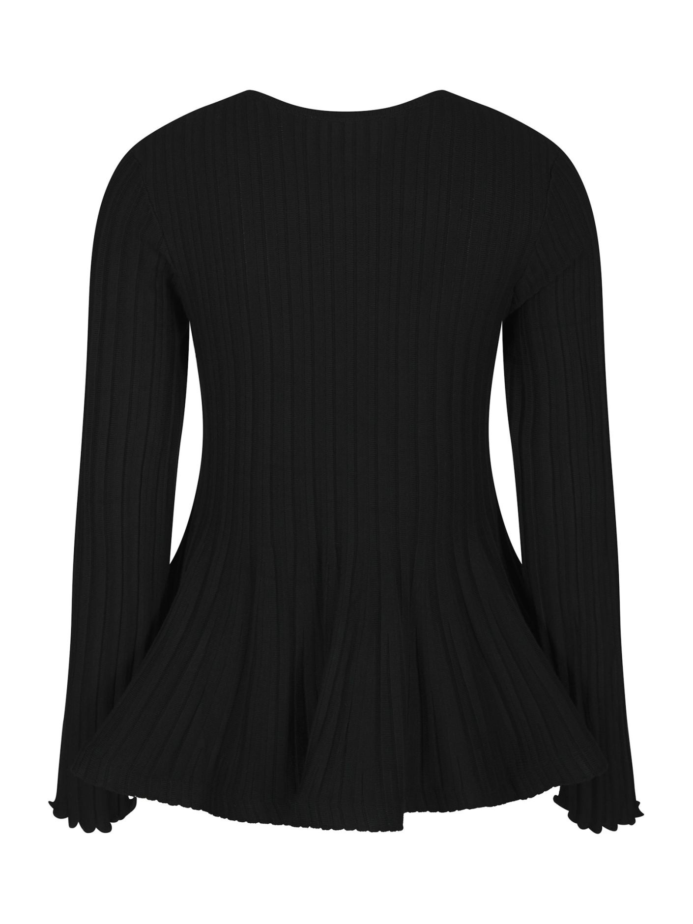 Wallina Peplum Knit Blouse