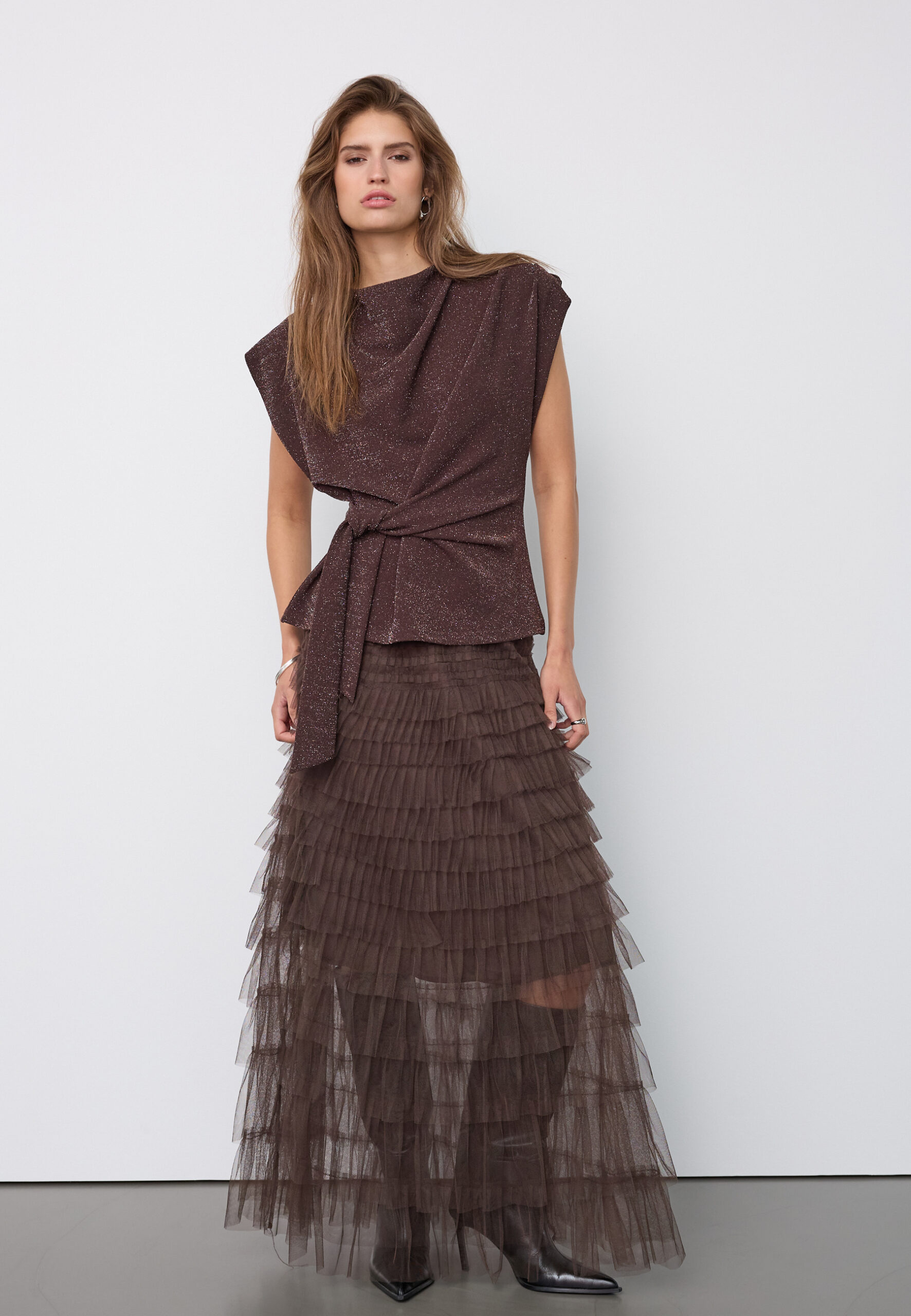 Esti Pleat Top