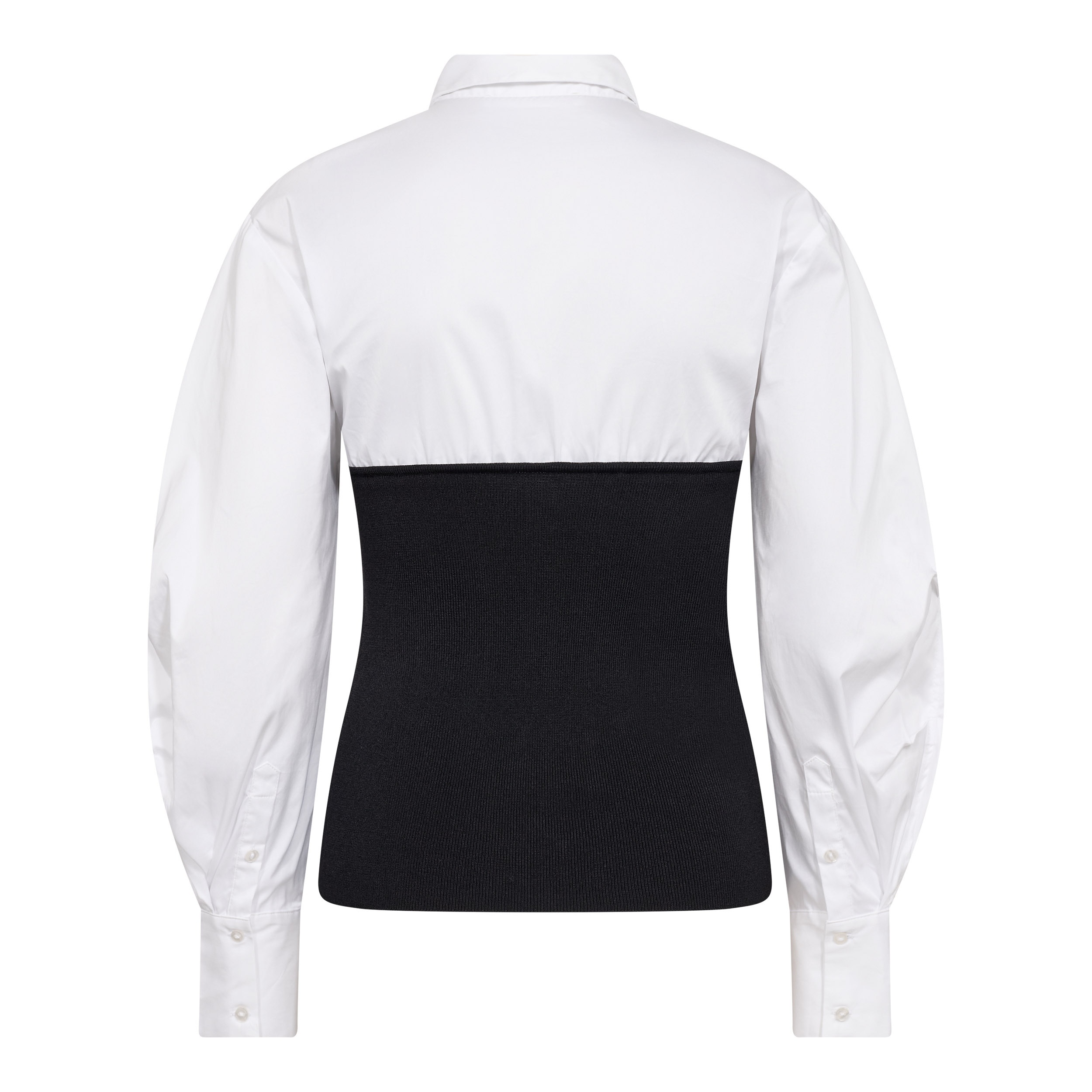 Mercia Poplin Mix Knit