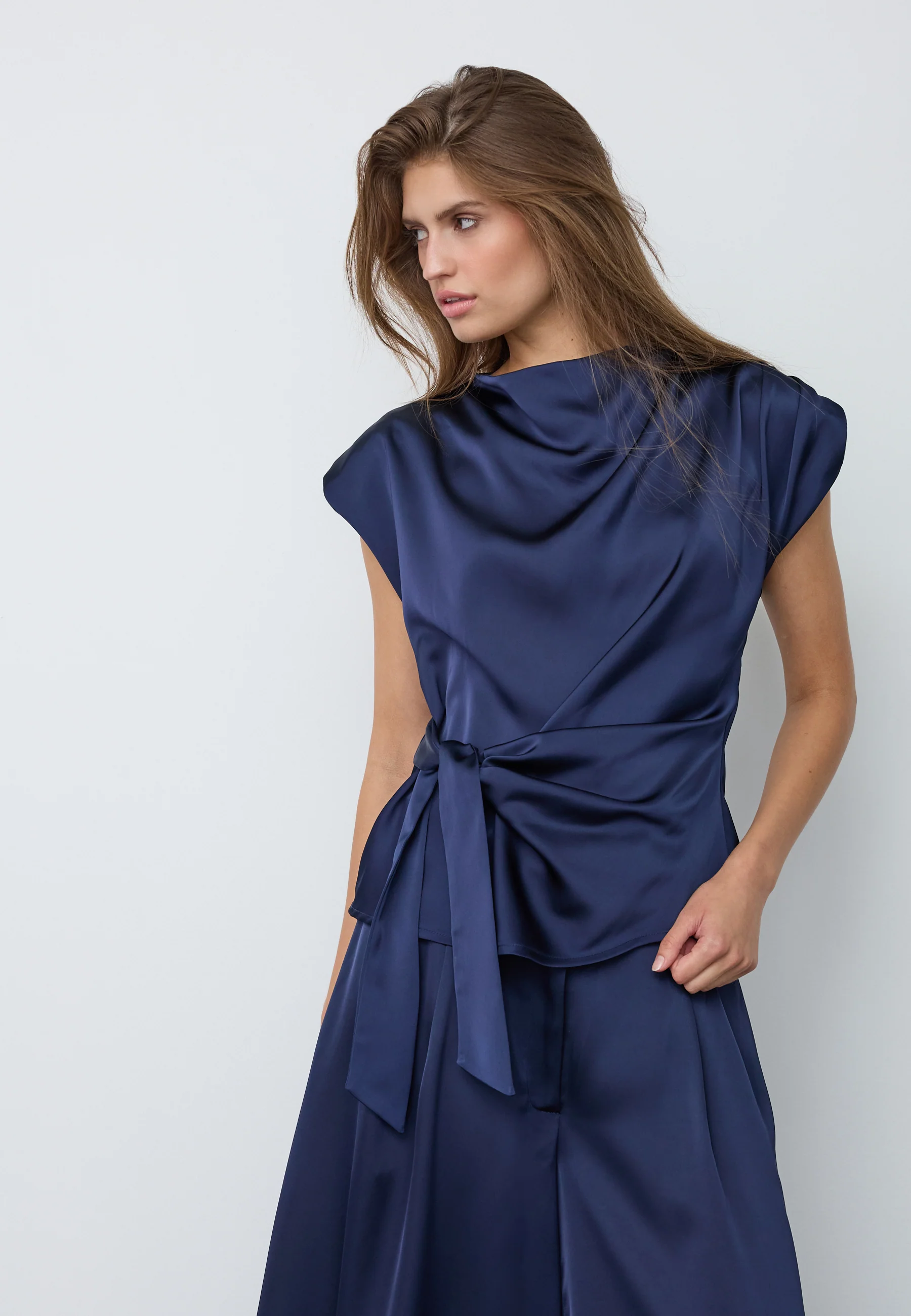 Safira Pleat Top