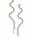 Lange snake oorstekers met strass