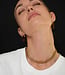 Korte schakelketting met studs