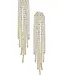 Lange party oorstekers met strass