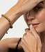 Armband met vergulde schakels