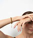 Armband met vergulde schakels
