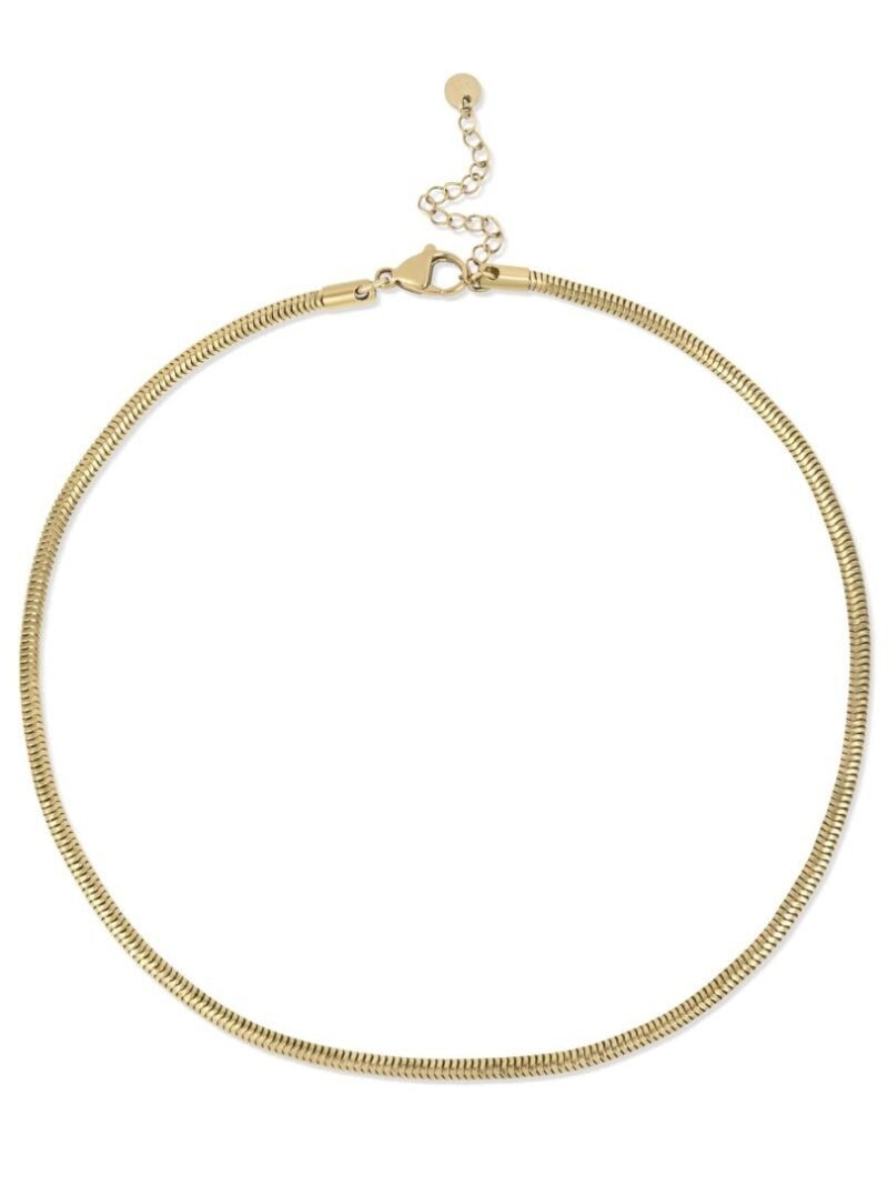Korte ronde snakeketting