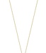 Fijne ketting met strass steentje