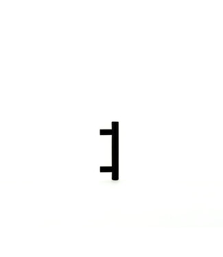 Handle black round