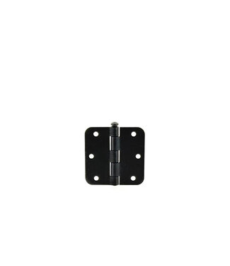 Hinge black round 3
