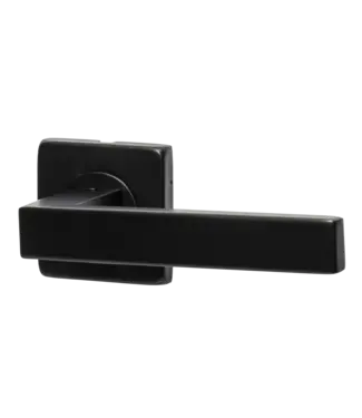 Door handle black square