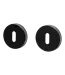 Rosette black key round