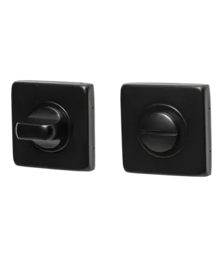 Rosette black wc square