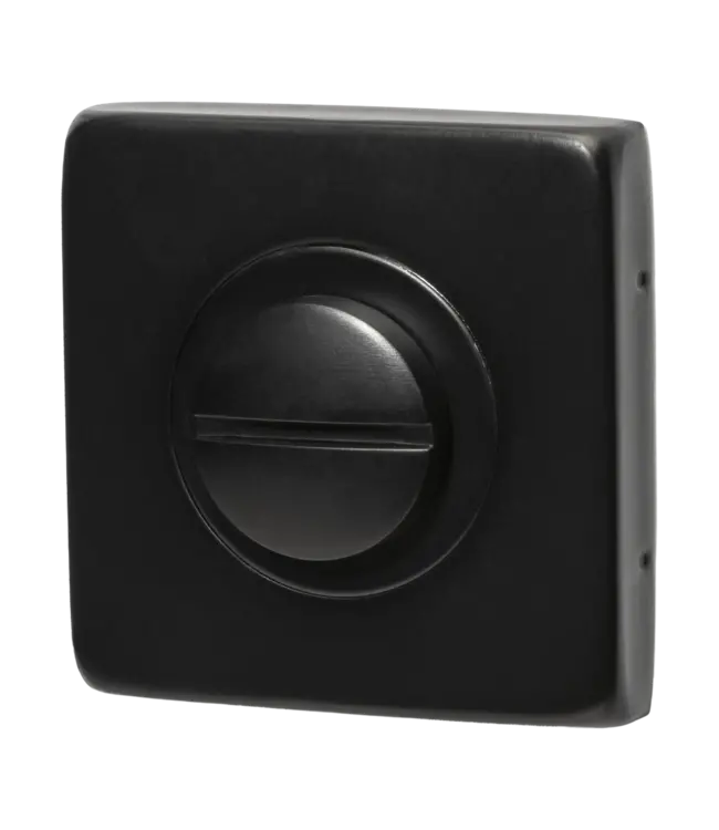 Rosette black wc square