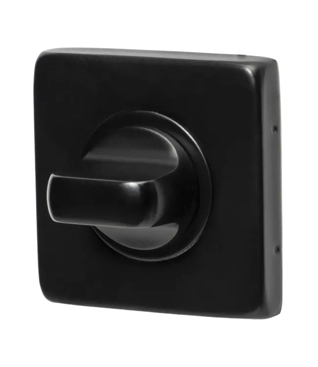 Rosette black wc square